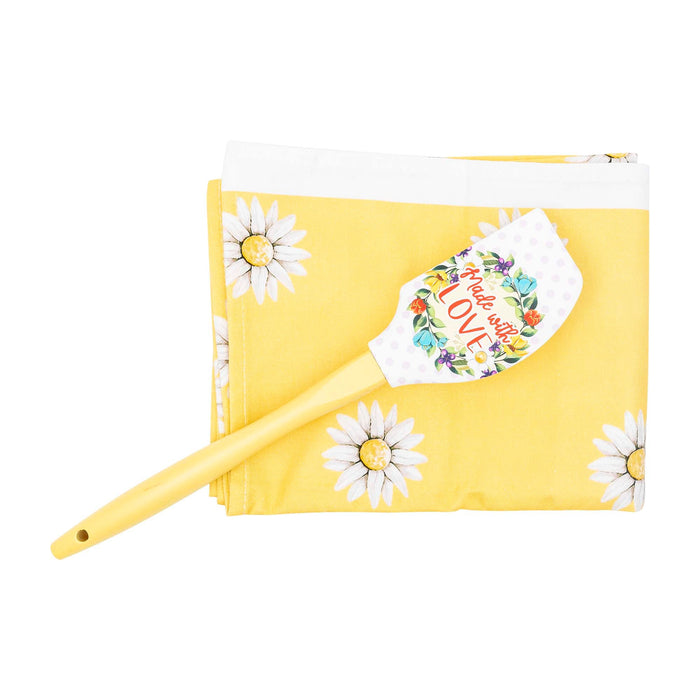 Divinity Boutique Tea Towel & Spatula Gift Set: Love