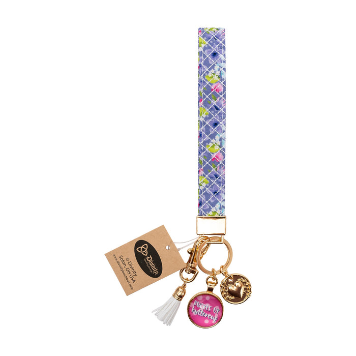 Divinity Boutique Wristlet Keychain: Buckle Up