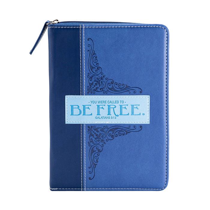 Divinity Boutique Zippered Journal - Blue Be Free