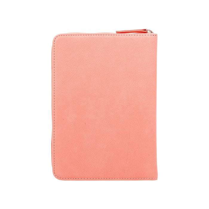 Divinity Boutique Zippered Journal: Pink Tile W/Gem
