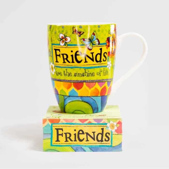 Divinity Boutique "Friends" Mug With Notepad Gift Set