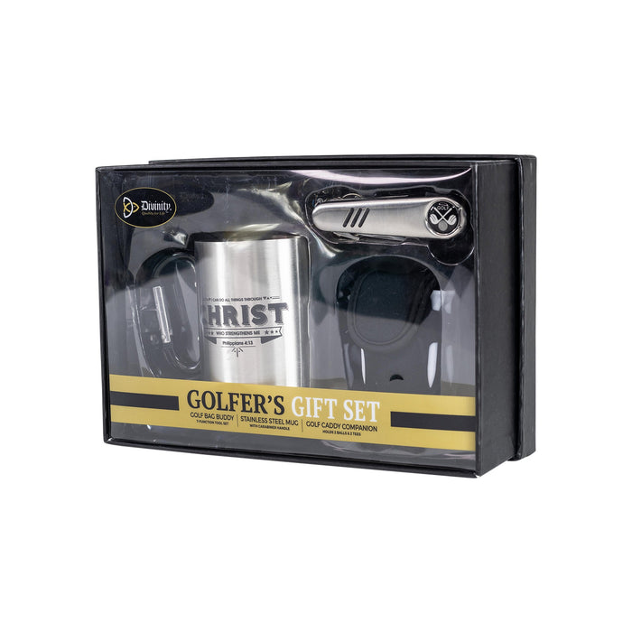 Divinity Boutique Golfer's Gift Set: I Can Do All Things - Philippians 4:13