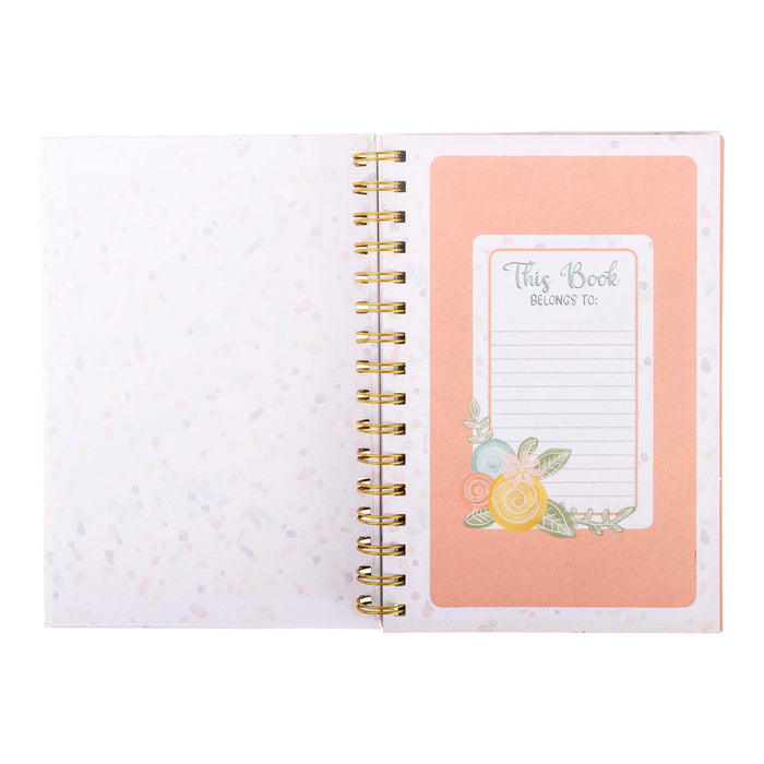 Divinity Boutique Guided Journal: Flower W/Be Joyful In Hope (Romans 12:12)