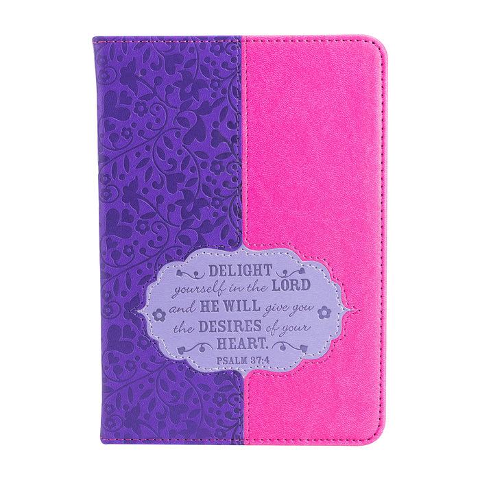 Divinity Boutique Journal - Pink And Purple Floral Delight Yourself