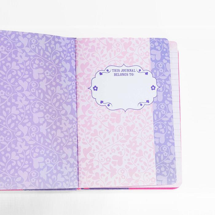 Divinity Boutique Journal - Pink And Purple Floral Delight Yourself