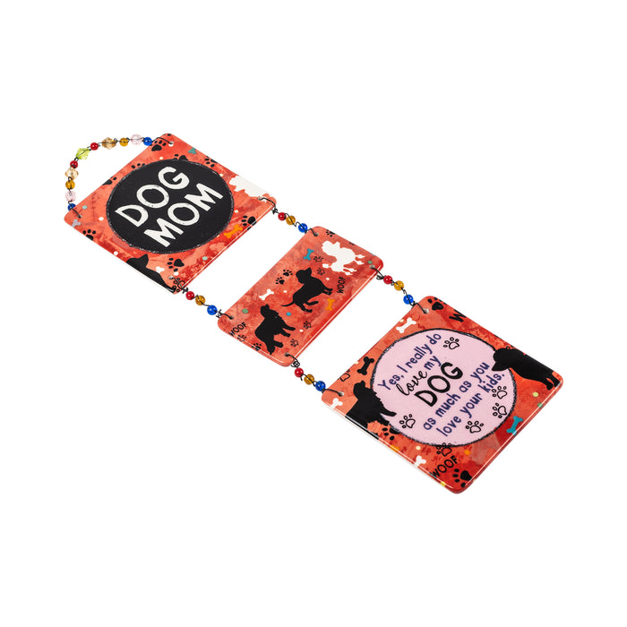 Divinity Boutique Just For Laughs: Ceramic Plaque: Dog Mom