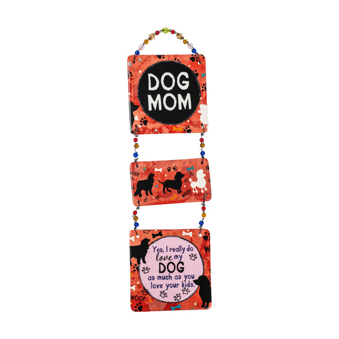 divinity boutique Just for Laughs: Ceramic Plaque: Dog Mom