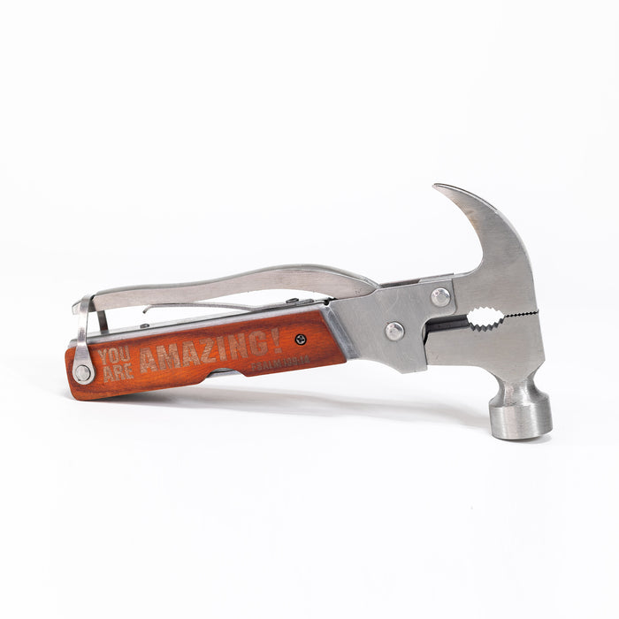Divinity Boutique Man Of God® 12-in-1 Hammer Multitool