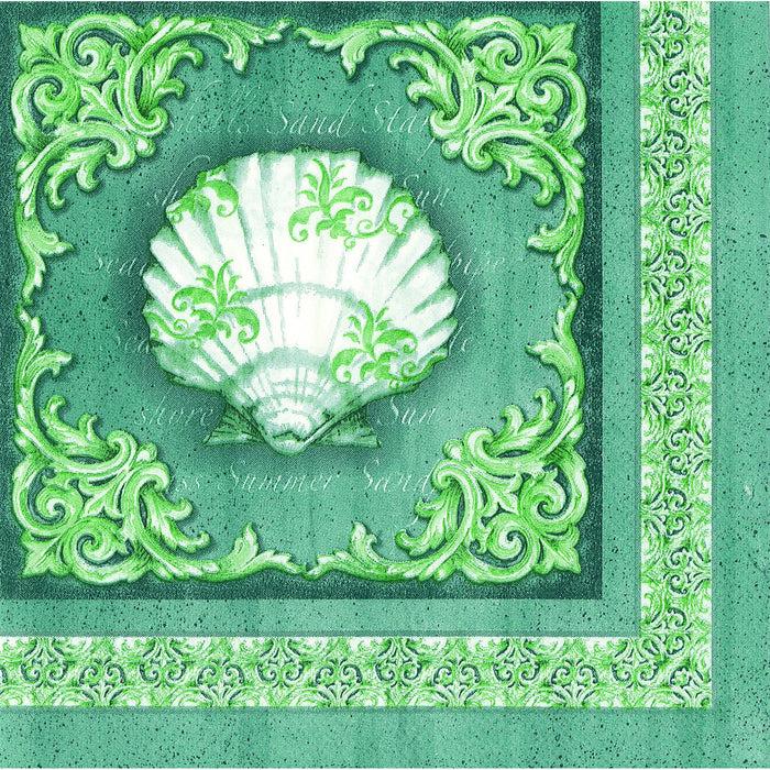 divinity boutique Napkin: Oceanus Collection - Scallop Shell (6 PK)