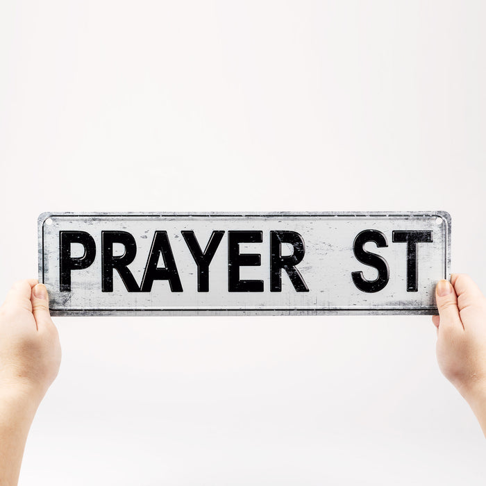 Divinity Boutique Prayer Program: Prayer Street Sign