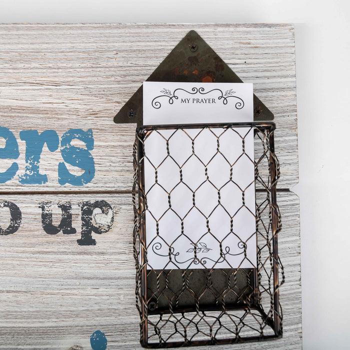 Divinity Boutique Prayer Program Prayers Go Up Wall Art