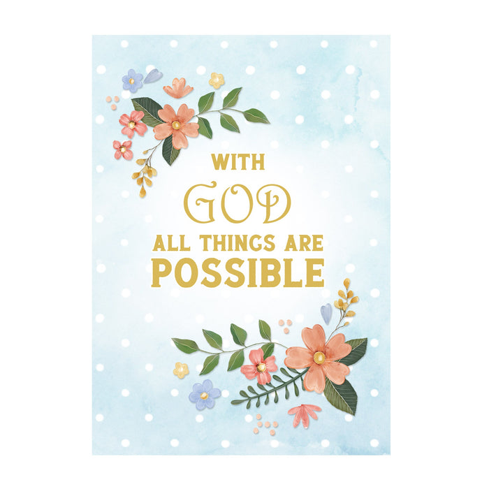divinity boutique Single Card: Encouragement All Things (Set of 6)