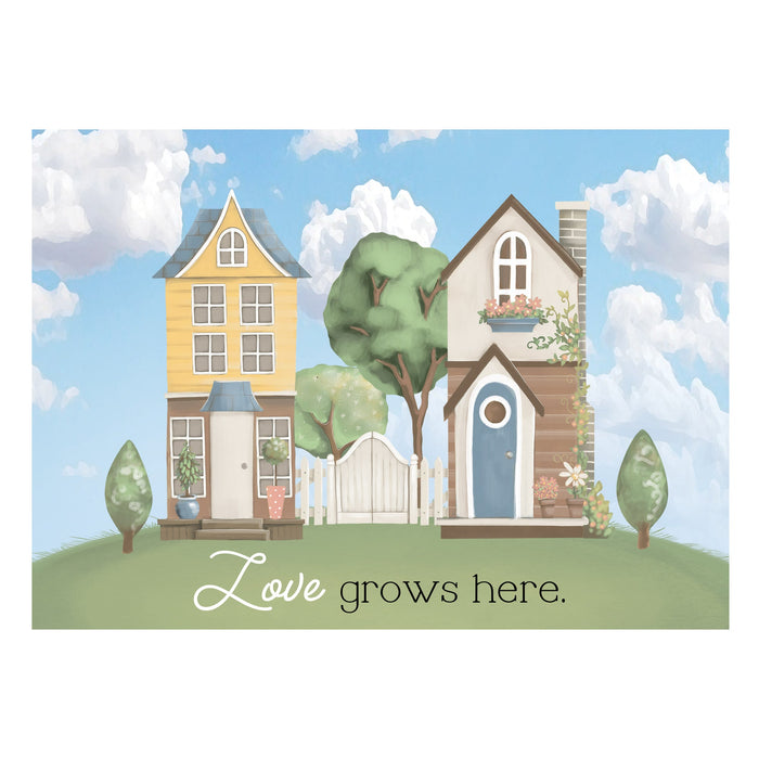 divinity boutique Single Card: Friendship Love Grows Here (Set of 6)
