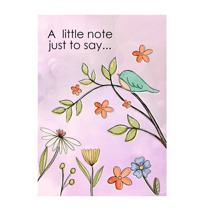 divinity boutique Single Card: Thank You A Little Note (Set of 6)