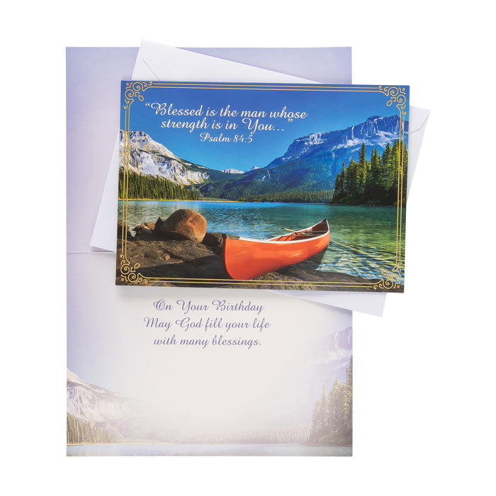 Divinity Boutique Single Cards: Birthday Canoe (Set Of 6)