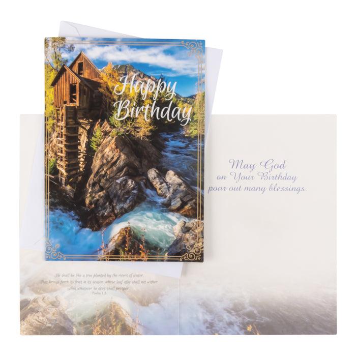 Divinity Boutique Single Cards: Birthday River (Set Of 6)