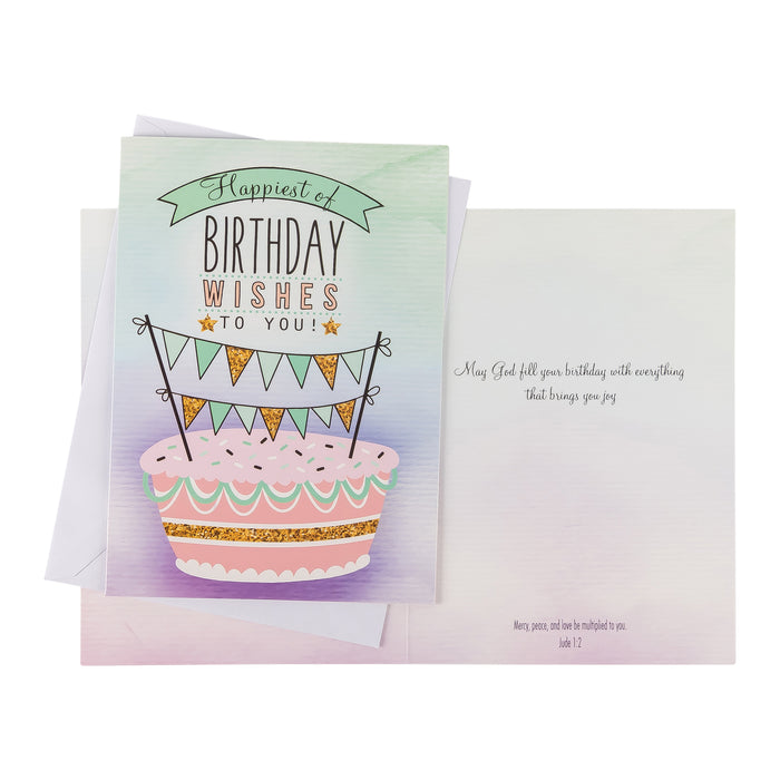 Divinity Boutique Single Cards: Birthday Wishes Happiest Of Birthday Wishes To You (Set Of 6)