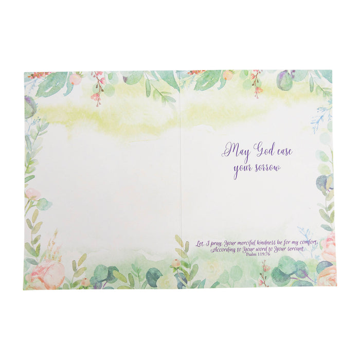 Divinity Boutique Single Cards: Compassion Watercolor Psalm 119:76 (Set Of 6)