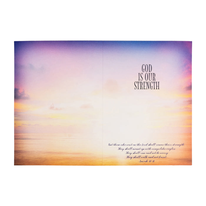 Divinity Boutique Single Cards: Inspiration God Is Our Strength (Set Of 6)