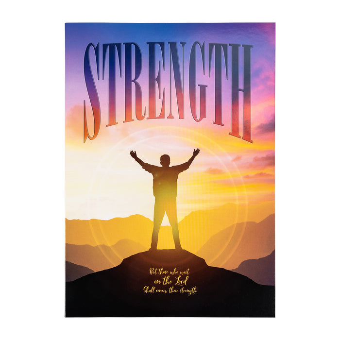 divinity boutique Single Cards: Inspiration God is Our Strength (Set of 6)