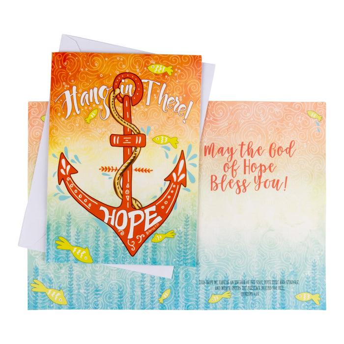 Divinity Boutique Single Cards: Inspiration Hope Hang In There Anchor (Set Of 6)