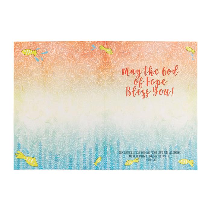 Divinity Boutique Single Cards: Inspiration Hope Hang In There Anchor (Set Of 6)