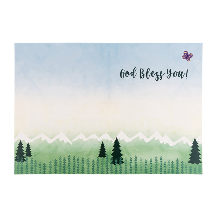 Divinity Boutique Single Cards: Inspiration I Will Lift Up My Eyes To The Hills (Set Of 6)
