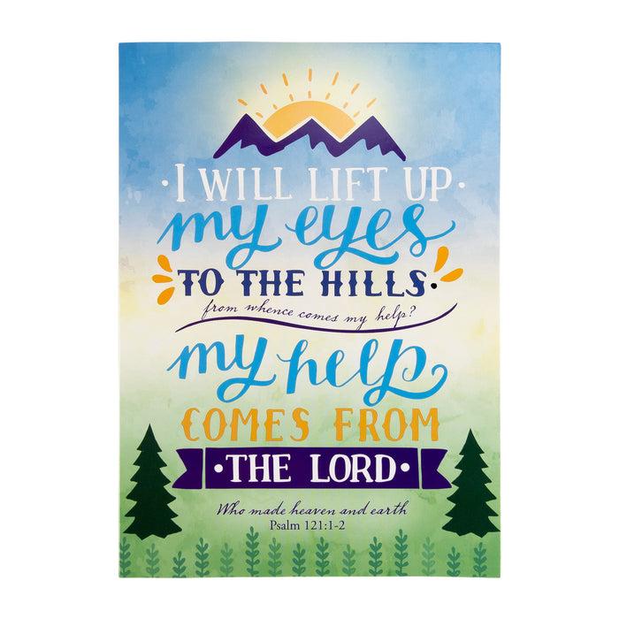 divinity boutique Single Cards: Inspiration I Will Lift Up My Eyes To The Hills (Set of 6)