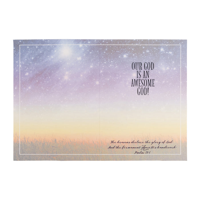 Divinity Boutique Single Cards: Inspiration Inspired Our God Is An Awesome God (Set Of 6)