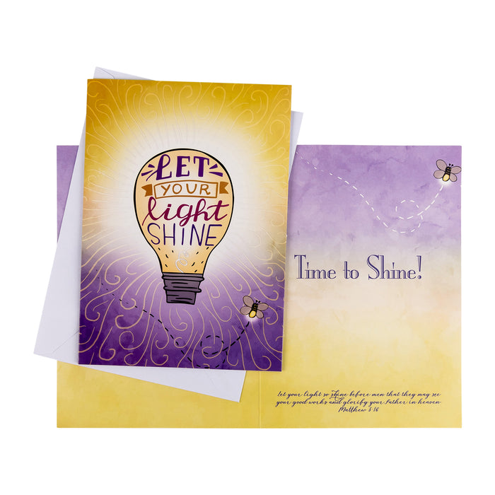 Divinity Boutique Single Cards: Inspiration Let Your Light Shine (Set Of 6)
