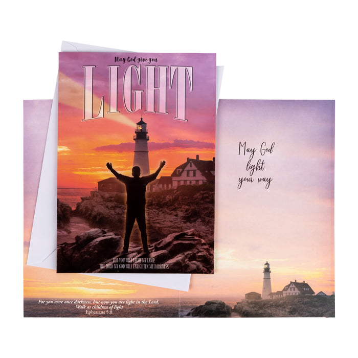 Divinity Boutique Single Cards: Inspiration May God Light Your Way (Set Of 6)