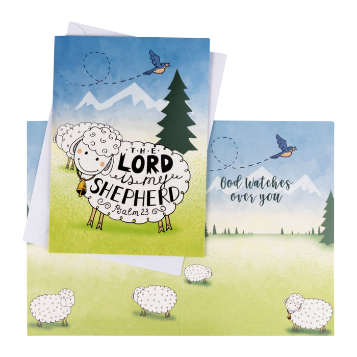 Divinity Boutique Single Cards: Inspiration The Lord Is My Shepherd (Set Of 6)