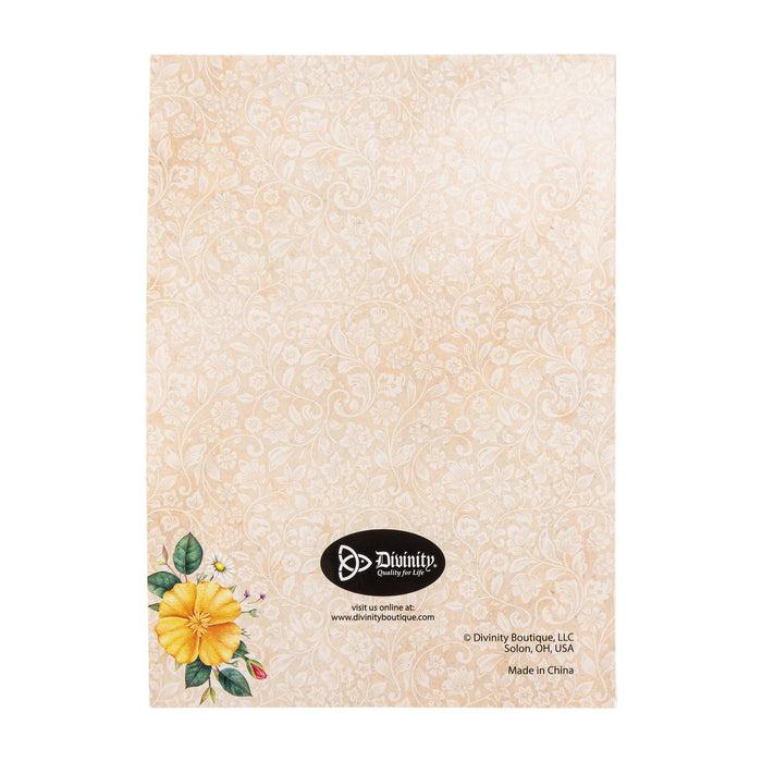 Divinity Boutique Single Cards: Sympathy Floral 2 Corinthians 1:3 (Set Of 6)