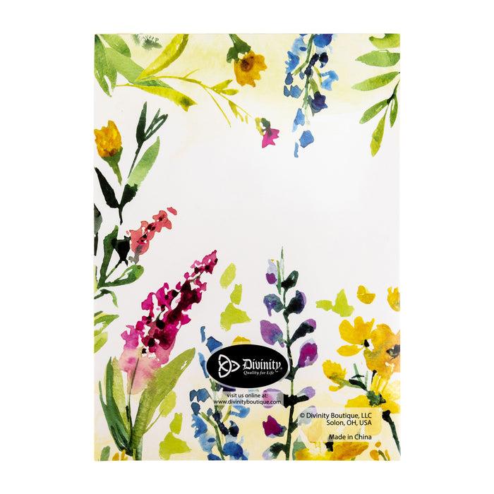 Divinity Boutique Single Cards: Sympathy Watercolor Psalm 69:29 (Set Of 6)