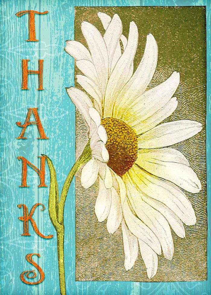 divinity boutique Single Cards: Thank You Daisy (6 Pack)