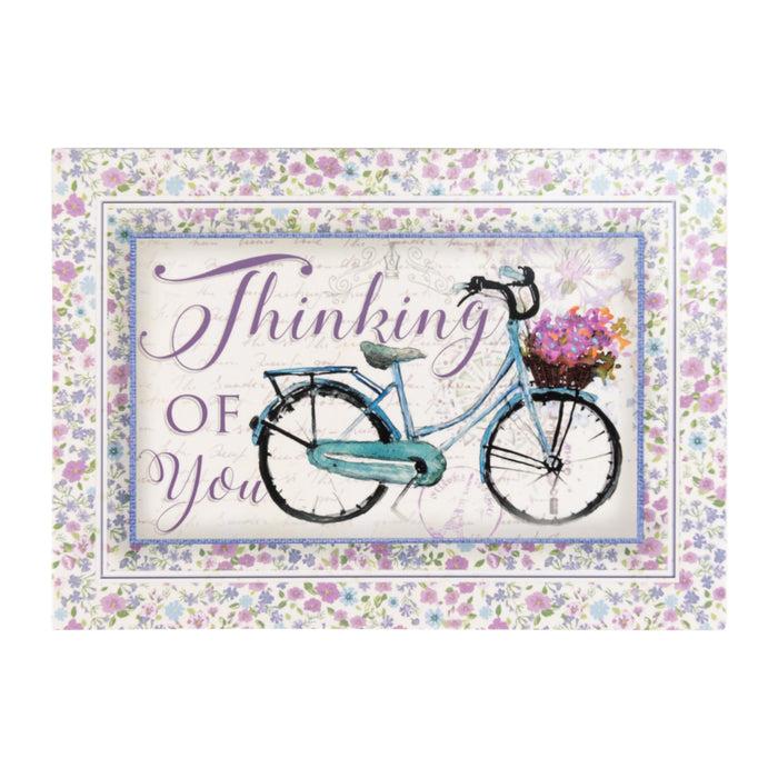 divinity boutique Single Cards: Thinking of You Bicycle Numbers 6:25 (Set of 6)