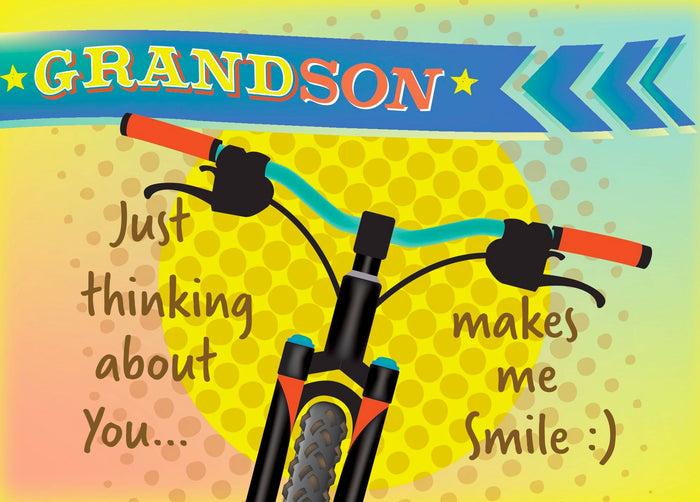 divinity boutique Single Cards: Thinking Of You Grandson (6 Pack)