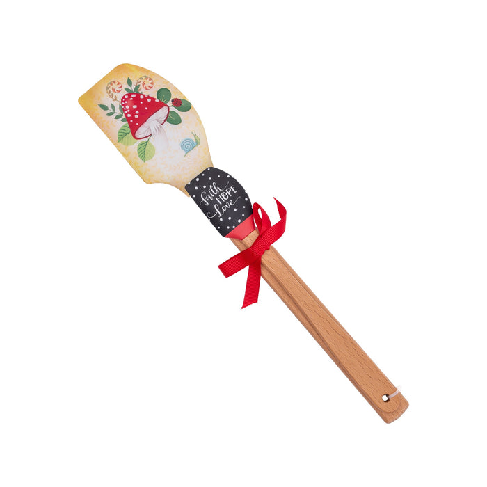 Divinity Boutique Spatula Set: Merry Mushroom; Faith Hope Love