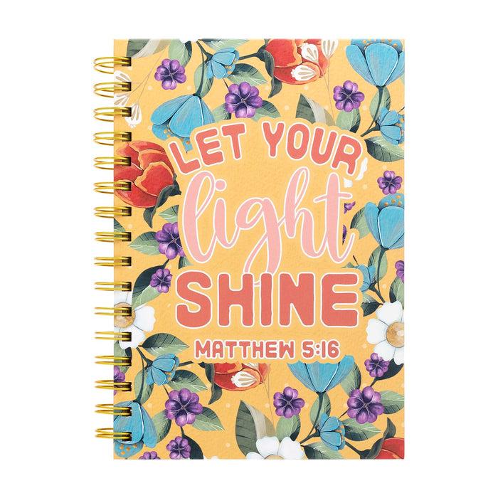 divinity boutique Spiral Journal: Let Your Light Shine (Matthew 5:16)
