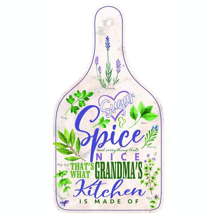 divinity boutique Sugar & Spice "Grandma" Cutting Board