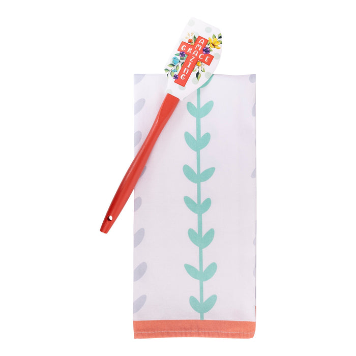 divinity boutique Tea Towel & Spatula Gift Set: Amazing Grace