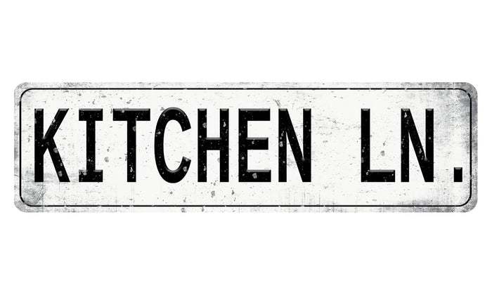 divinity boutique Vintage Kitchen: Kitchen Lane Sign