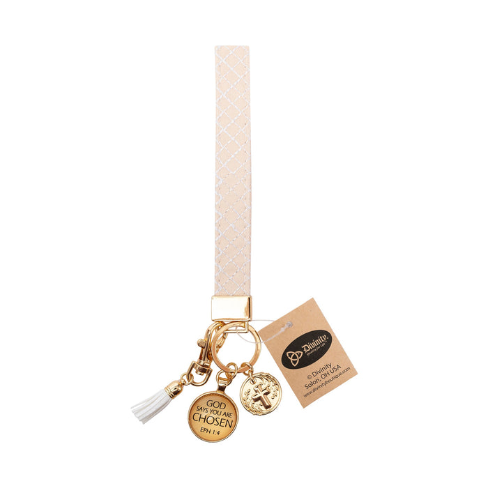 Divinity Boutique Wristlet Keychain: Chosen Ephesians 1:4