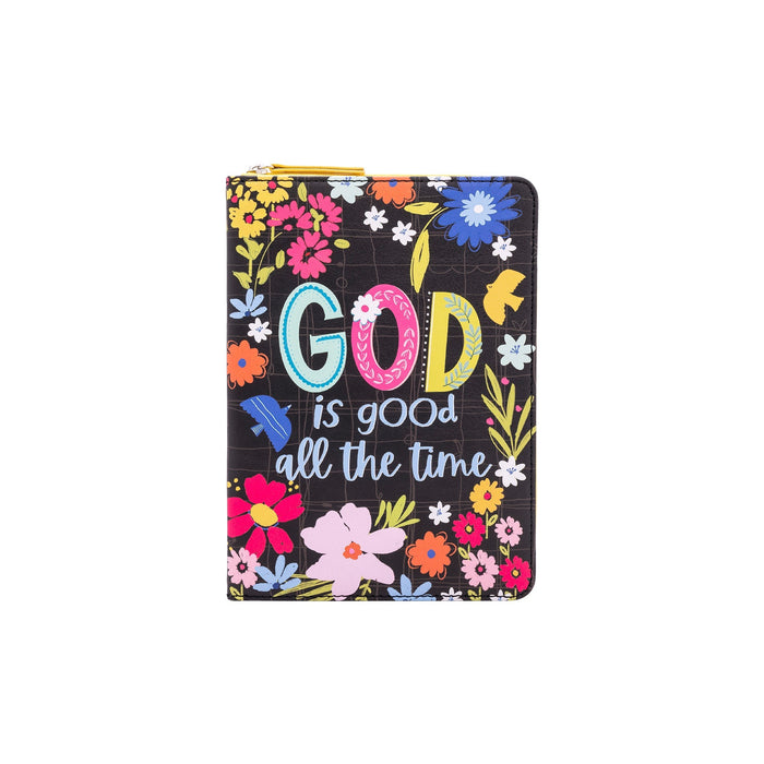 divinity boutique Zippered Faux Leather Journal: Let All You Do be Done in Love 1 Cor 16:14