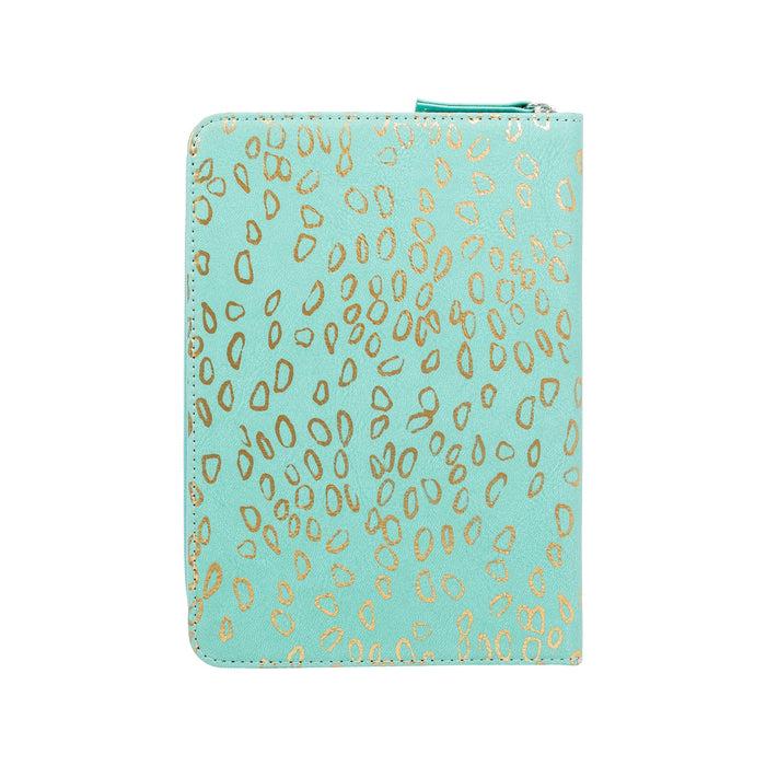 Divinity Boutique Zippered Journal: Watercolor Flower Bird