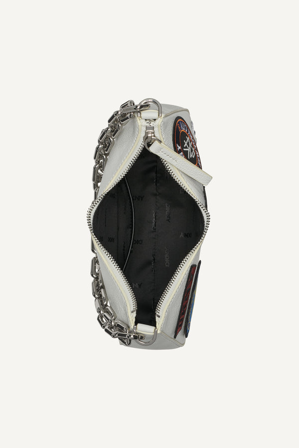 Dkny 1989 CAPSULE DEMI CROSSBODY BAG MARSHMALLOW/BLACK