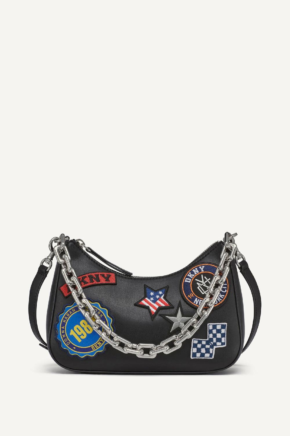 dkny 1989 CAPSULE DEMI CROSSBODY BAG Black
