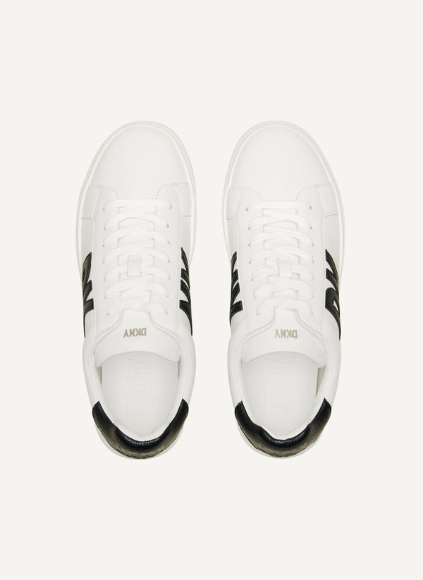 Dkny ABENI LACE UP SNEAKER White