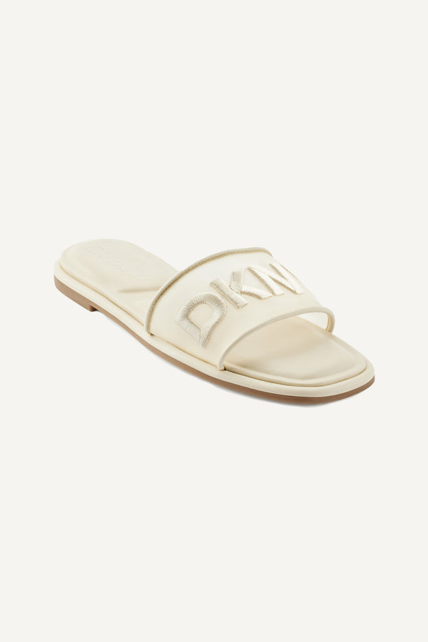 Dkny BANDIN LOGO FLAT SLIDE BONE