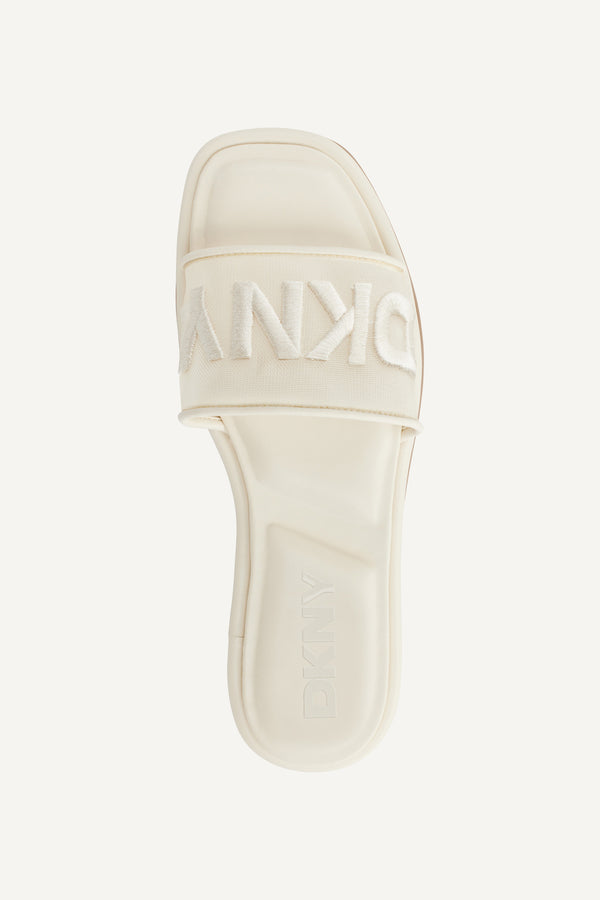 Dkny BANDIN LOGO FLAT SLIDE BONE